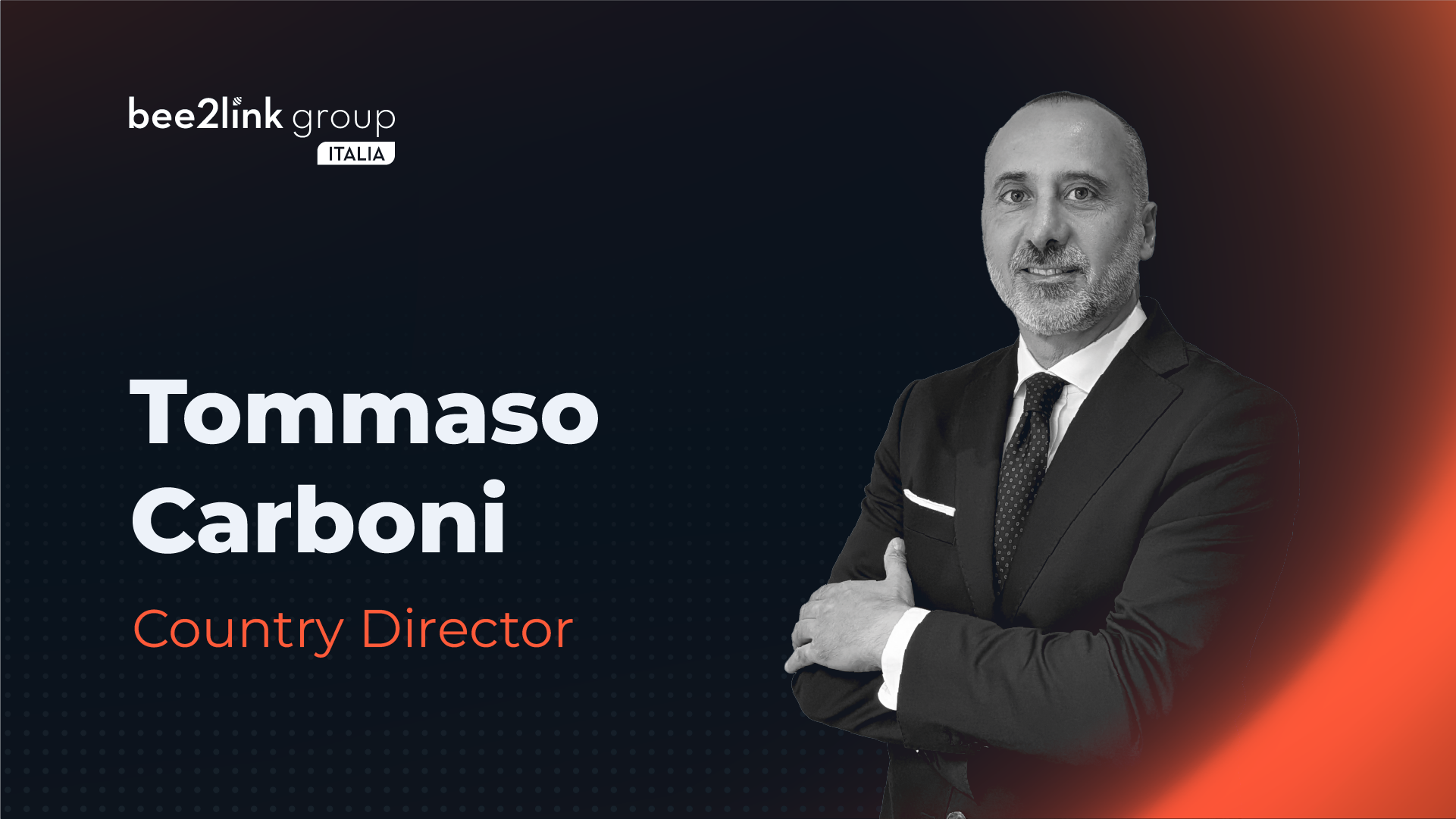 bee2link group annonce la nomination de Tommaso Carboni au poste de Country Director bee2link group Italia pour piloter la croissance et l’innovation digitale.