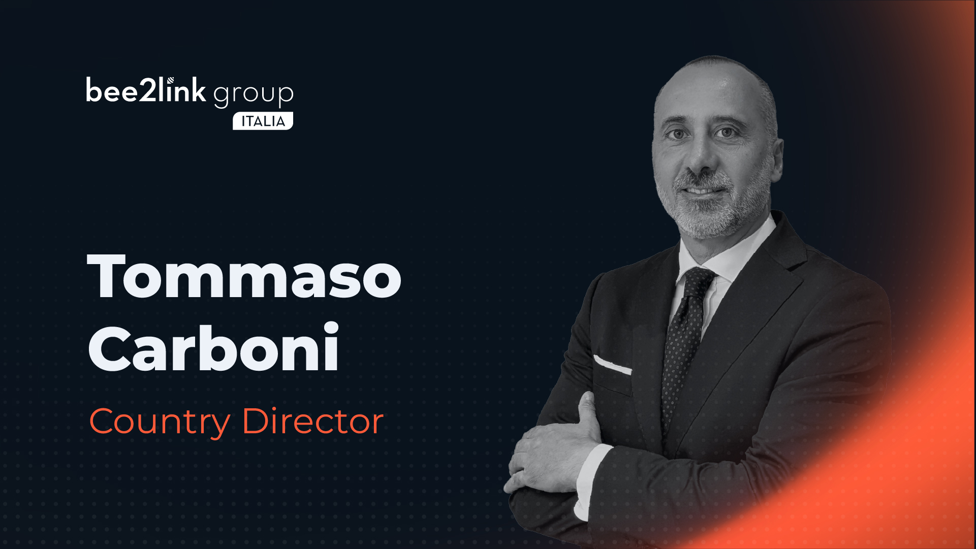 bee2link group annonce la nomination de Tommaso Carboni au poste de Country Director bee2link group Italia pour piloter la croissance et l’innovation digitale.